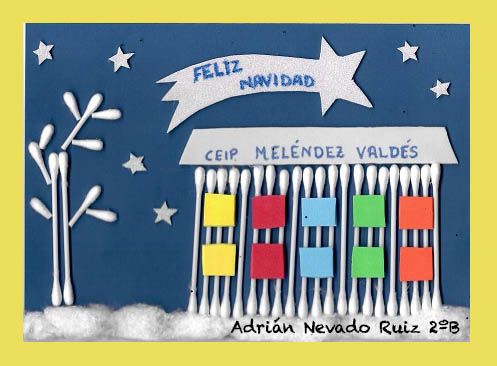 postal ganadora ADRIAN NEVADO RUIZ 2ºB